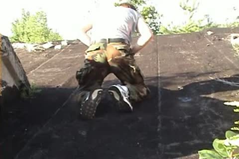  Playing On Tthis guy Roof With Fleslight					
