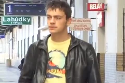 Czech lad Takes A Load