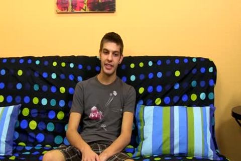 tasty brunette Max Morgan Interview Then Jerking Session - BoyFriendTVcom