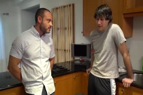 homo teen gets It All From His Helping Step daddy