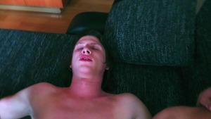 long-haired and effeminate teen acquires poked in the pooper