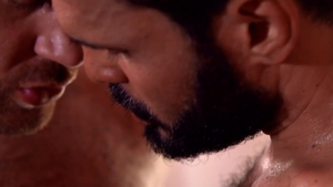 GodsOfMen - Tattooed european Logan Moore enjoying Jean Franko