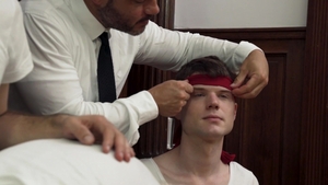 Missionary Boys: Muscled Elder Jones ass pounding video