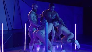Drill My Hole: DeAngelo Jackson beside Ty Mitchell handjob