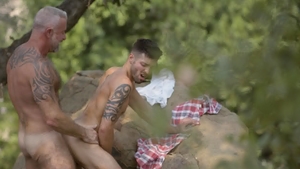 Icon Male: Lance Charger and Casey Everett outdoors