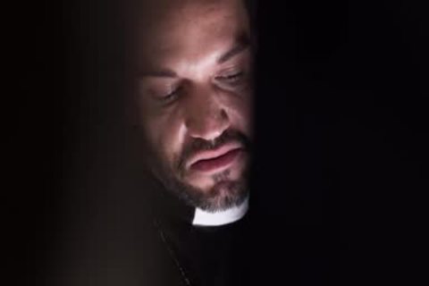 Religious Virgin Ryan Jacobs Confesses To Father Dale Kuda he wishes penises