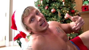 NextDoorBuddies: Orgy on Christmas starring inked blond hair