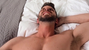 GodsOfMen.com - Tattooed american gay gets pov anal sex