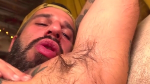 PitsAndPubes - Solo athletic Romeo Davis mature sniffing