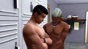 Perv older Fit coach Tricked And plowed A gracious teen - WickedWhims