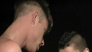 Jizz-Covered Foursome Unleashes a Storm