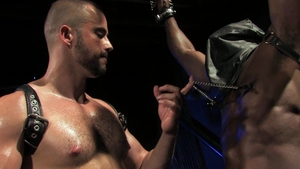 Fetish Force: Chained Sub Gets Nipple Teasing
